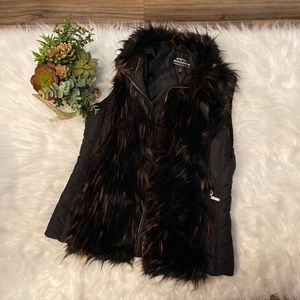 Hair on vest. Size medium